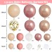 125PCS Blush Dusty Rose Pink Balloons Garland Arch Kit, Boho Peach Rose Gold Confetti Balloons for Girls Women Bridal Baby Shower Wedding Engagement Tea Party Birthday Party Decorations…