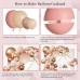 125PCS Blush Dusty Rose Pink Balloons Garland Arch Kit, Boho Peach Rose Gold Confetti Balloons for Girls Women Bridal Baby Shower Wedding Engagement Tea Party Birthday Party Decorations…