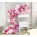 Pink Balloon Garland Arch Kit, 128Pcs Hot Pink Latex Pastel Pink Balloon, 18 12 10 5 Inch Latex Balloons for Wedding Baby Shower Bridal Shower Birthday Princess Theme Party Decorations